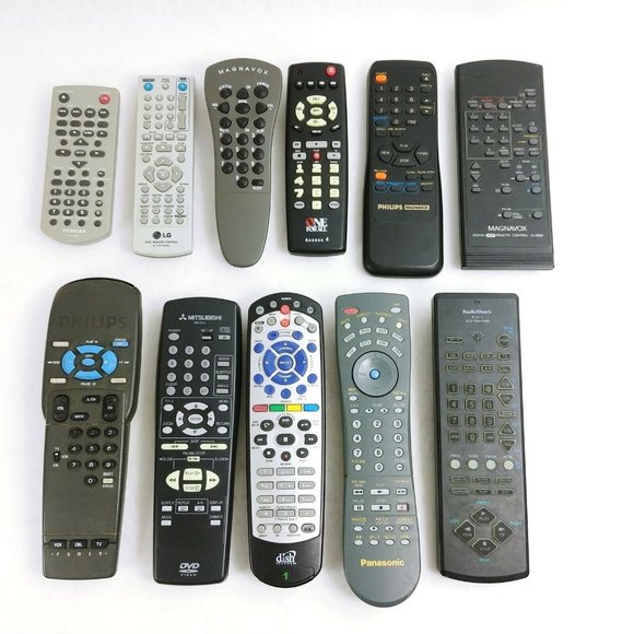 TV DVD Remote Controls Lot of 11 Assorted Brands - Untested - Picture 2 of 10